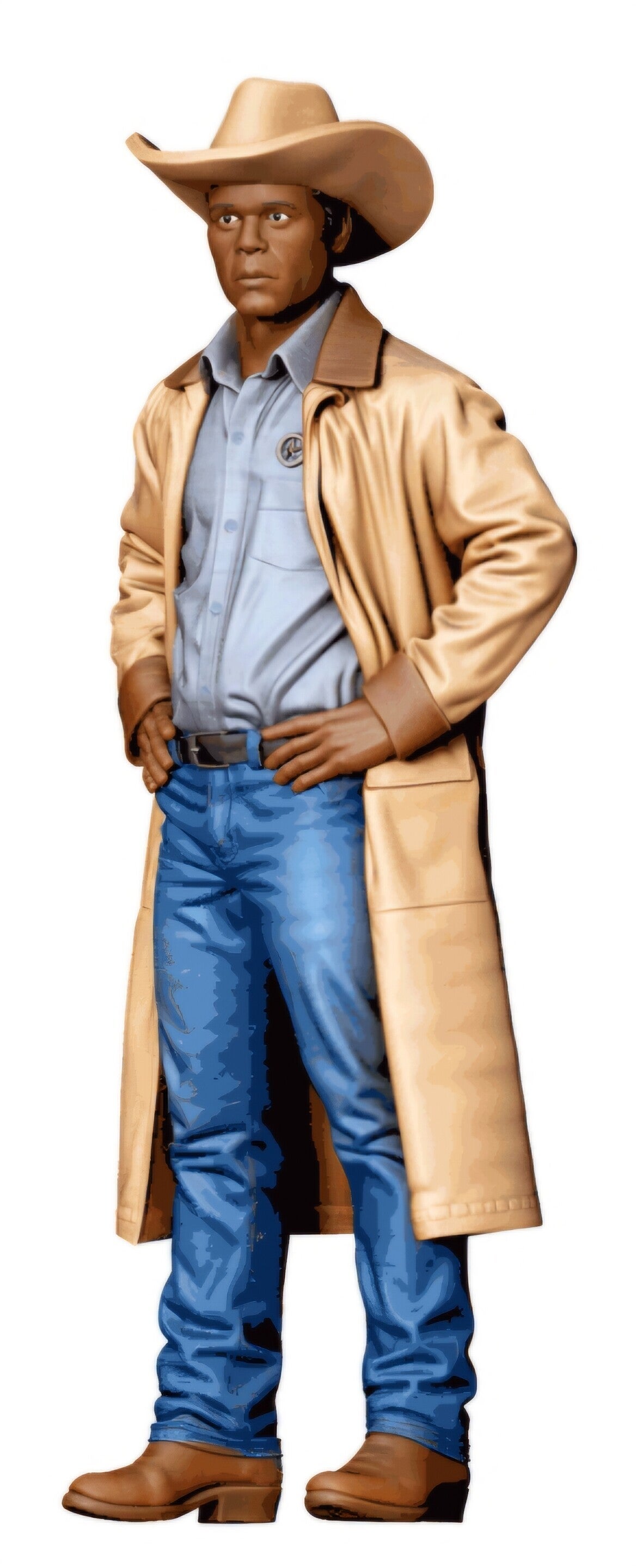 James Trivette as Clarence Gilyard in WALKER TEXAS RANGER