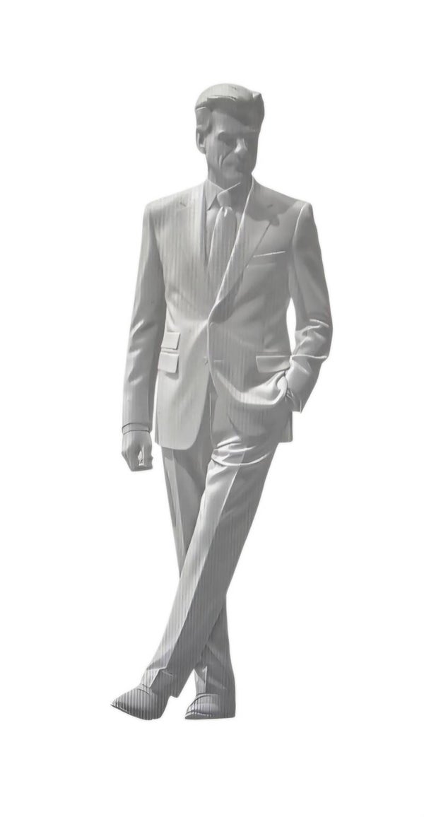 Pierce Brosnan (hand in pocket) as James Bond 007