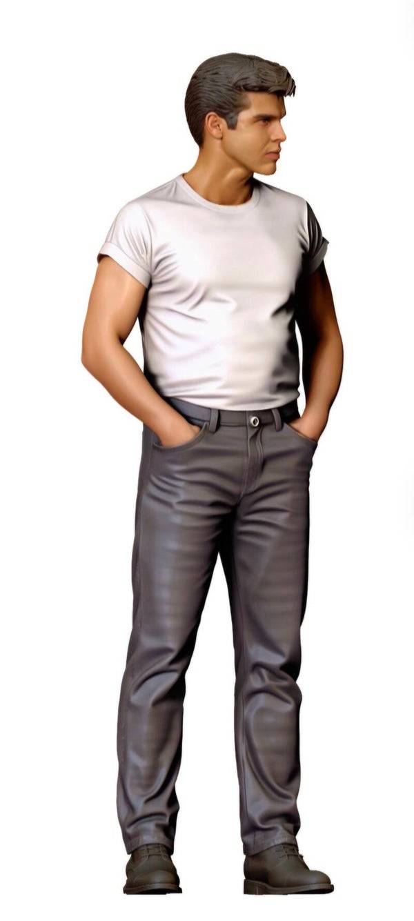 Paul Le Man as John Milner in 1973 AMERICAN GRAFFITI