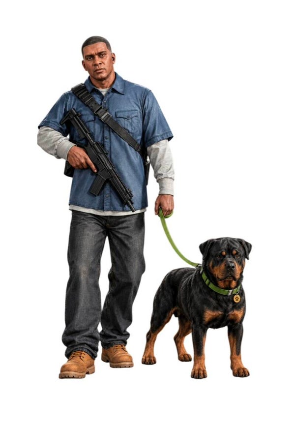 Franklin & The Ghost Dog GTA 5