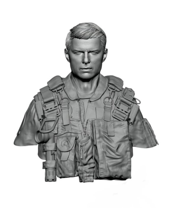 Top Gun Maverick Bust (no helmet)