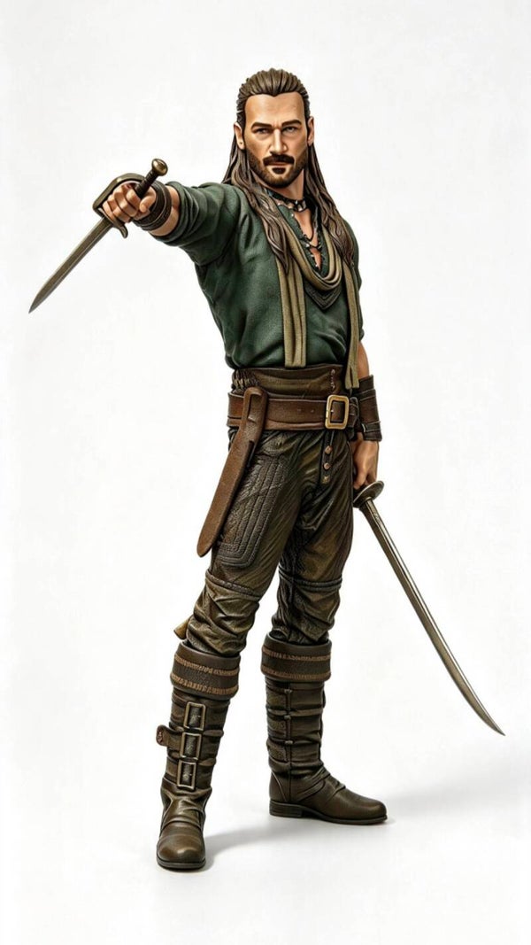Zach McGowan as Captain Charles Vane in BLACK SAILS