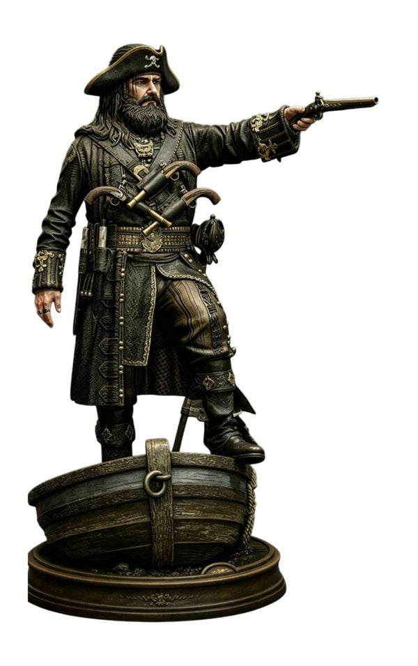 Ray Stevenson as Black Beard on Base in BLACK SAILS