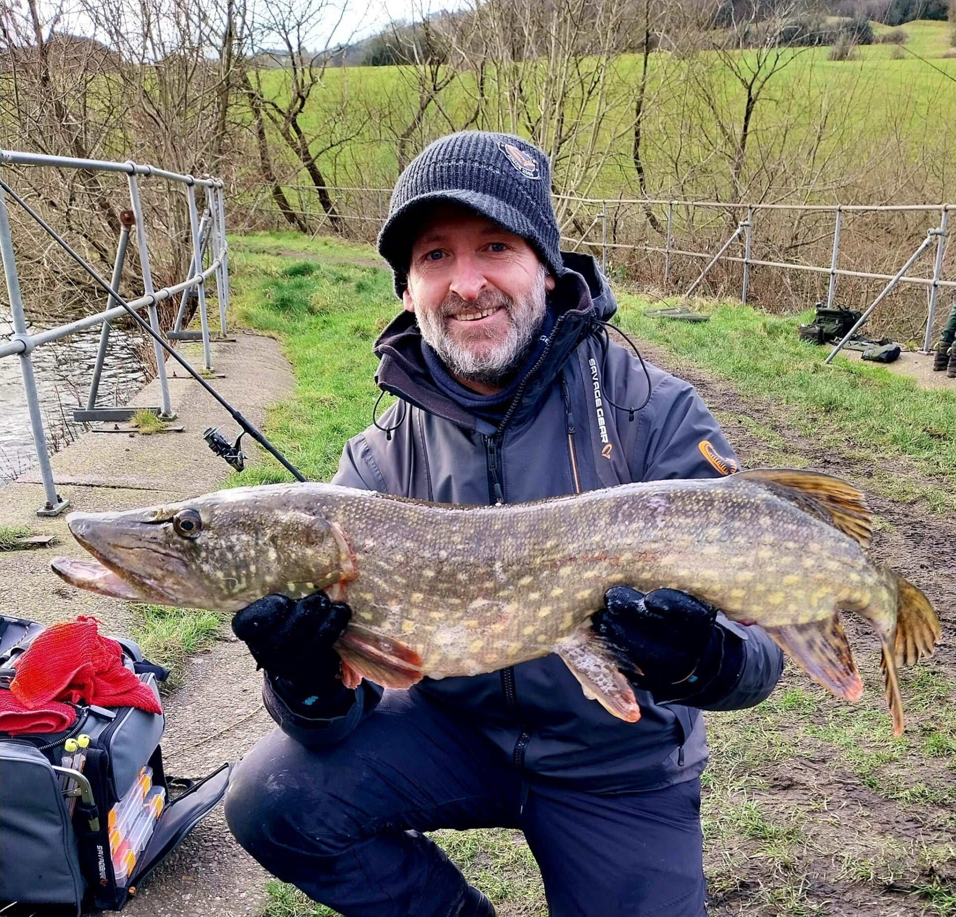 Pike caught using predator baits