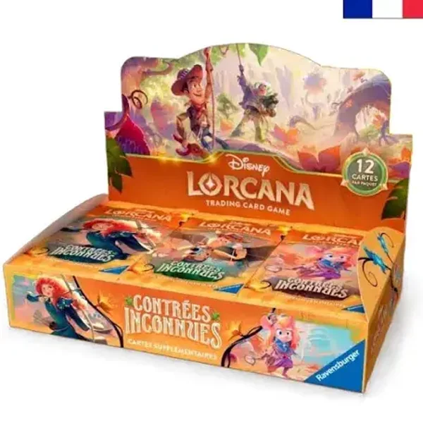 Lorcana Display contrées inconnues 🇫🇷
