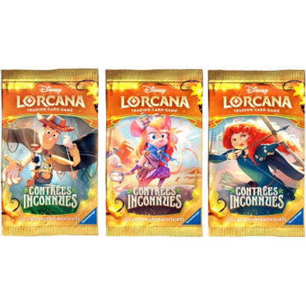 Lorcana Booster Contrées inconnues 🇫🇷