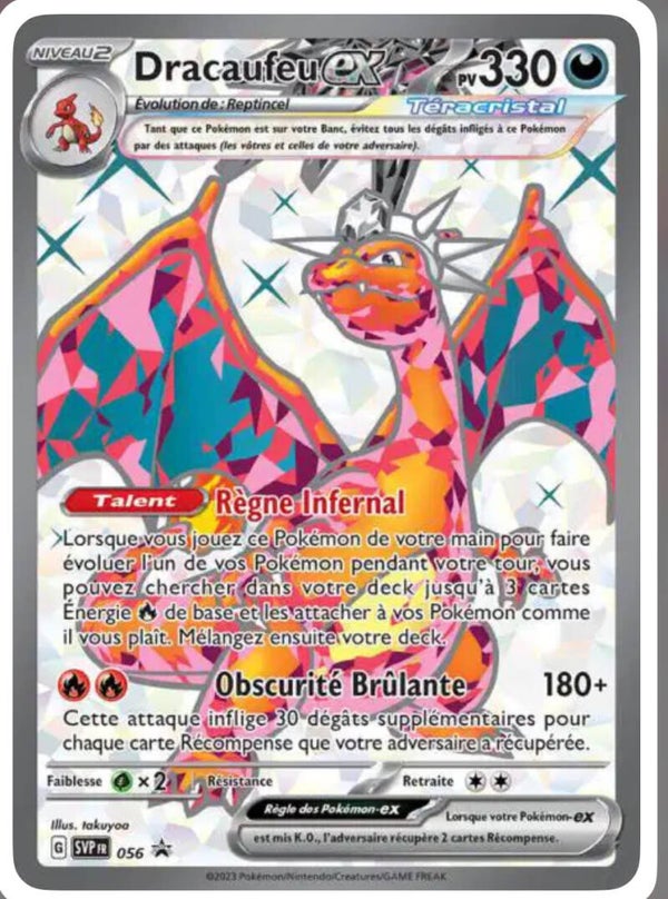 Dracaufeu ex (SVP 056) 🇫🇷