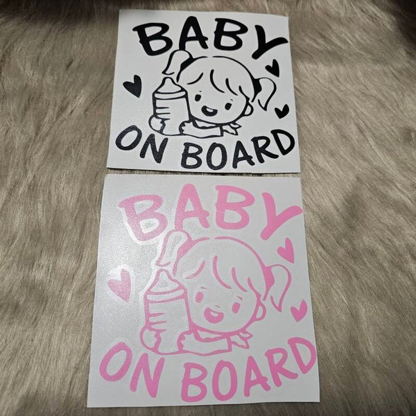 Sticker Baby on board