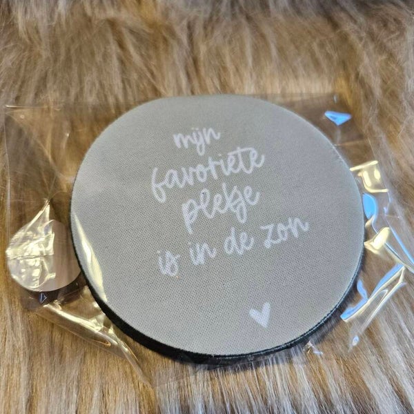 Onderzetters vilt favorite plekje