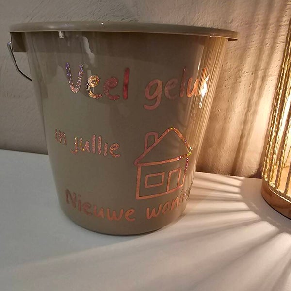 Veel geluk in jullie nieuwe woning!