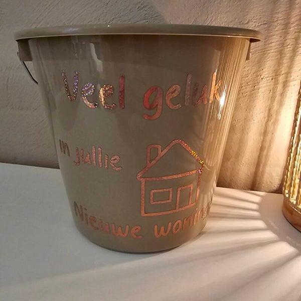 Veel geluk in jullie nieuwe woning!