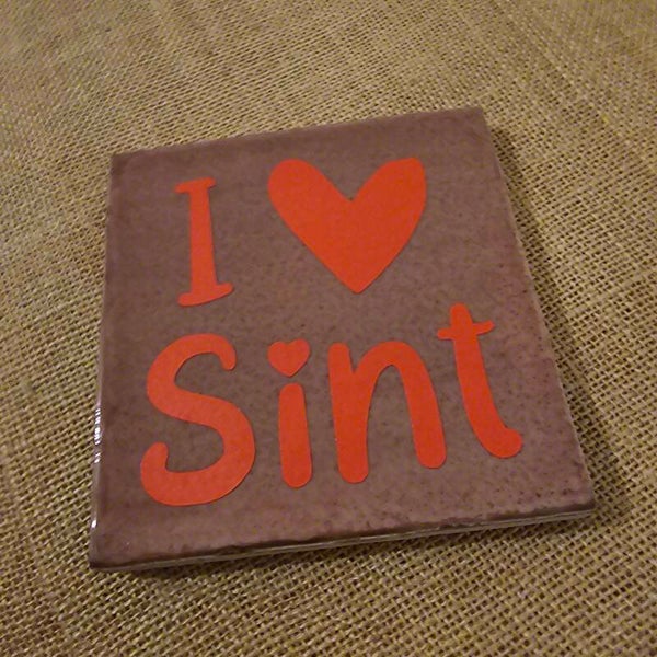 Tegel I love sint