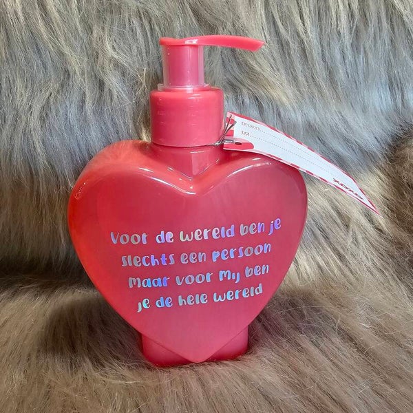 Douche gel voor de wereld ben je