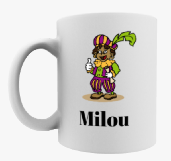 Mok Piet met naam