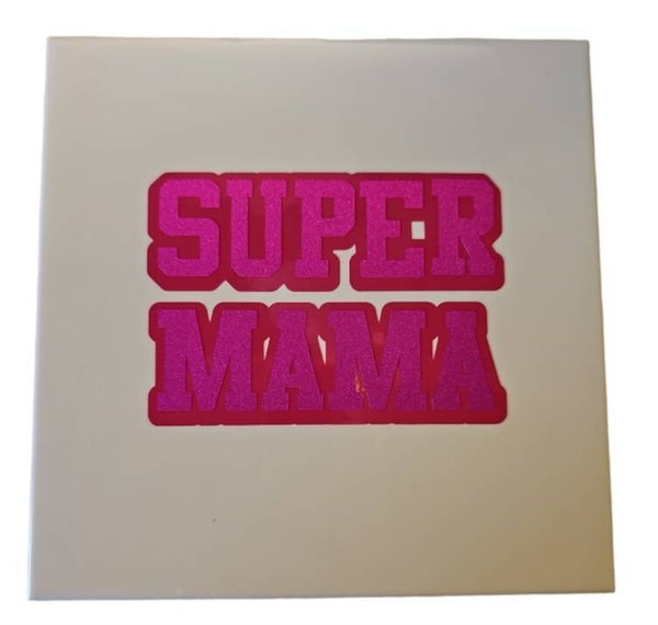 Tegeltje super mama