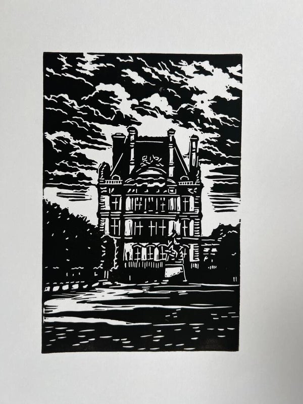 Linoprint Parijs