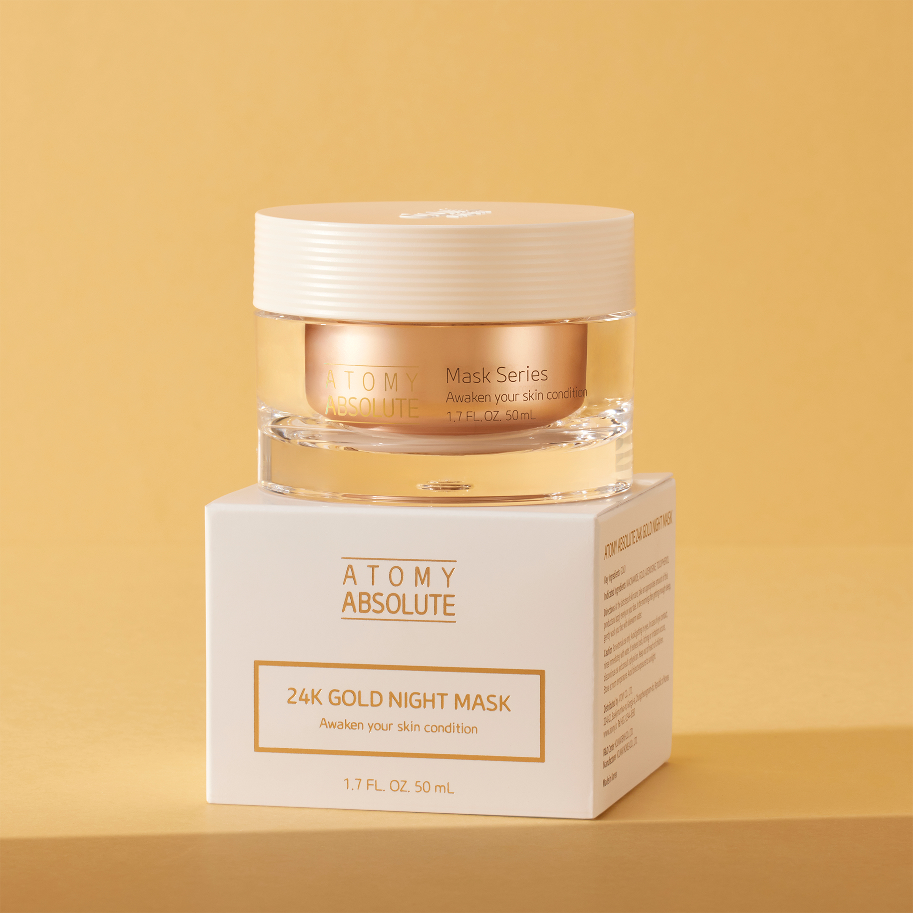 Atomy Absolute Mascarilla Nocturna de Oro 24K