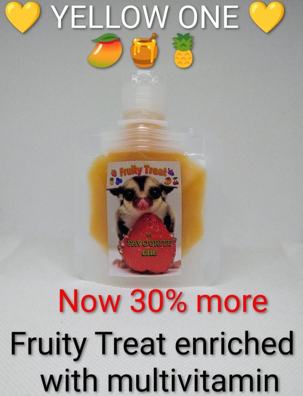 Vitamin Treat 💛 YELLOW ONE 💛 easy to store in the freezer ❄️❄️❄️