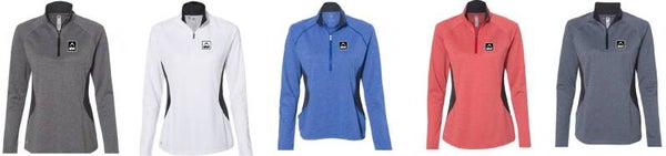 Adidas Ladies' Quarter Zip (TL)