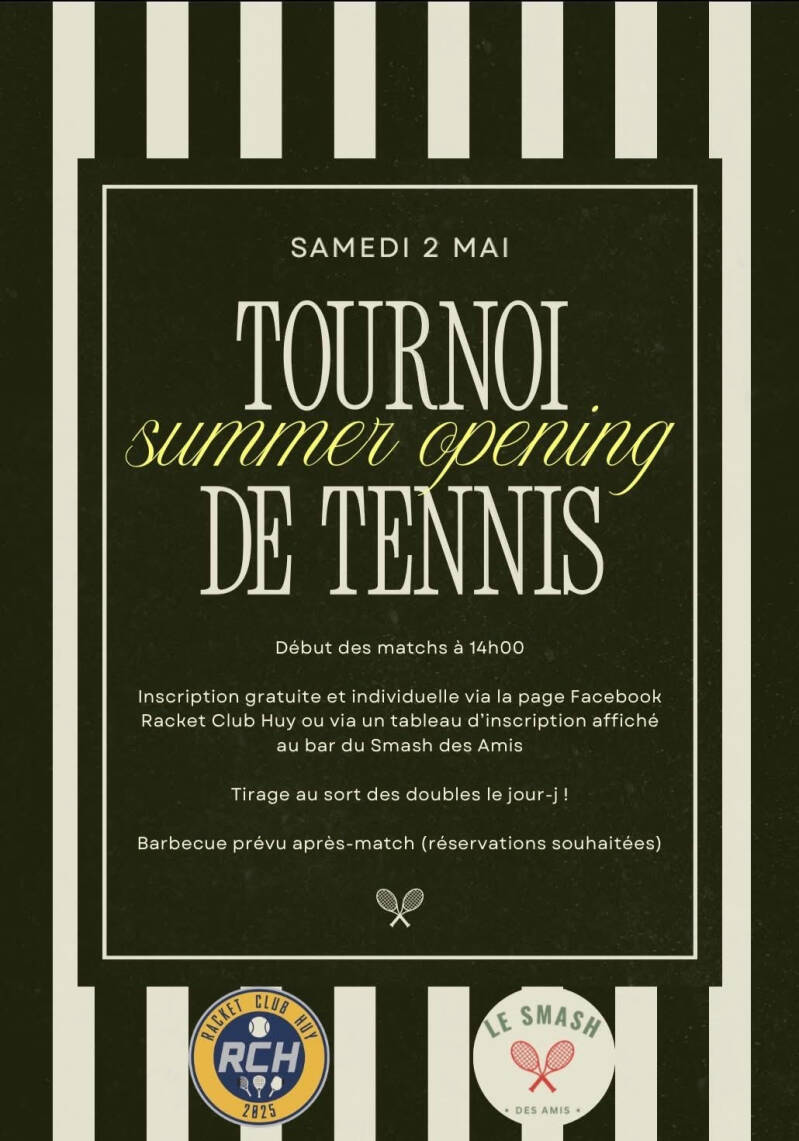 Tournoi Summer Opening 2026 - RCH