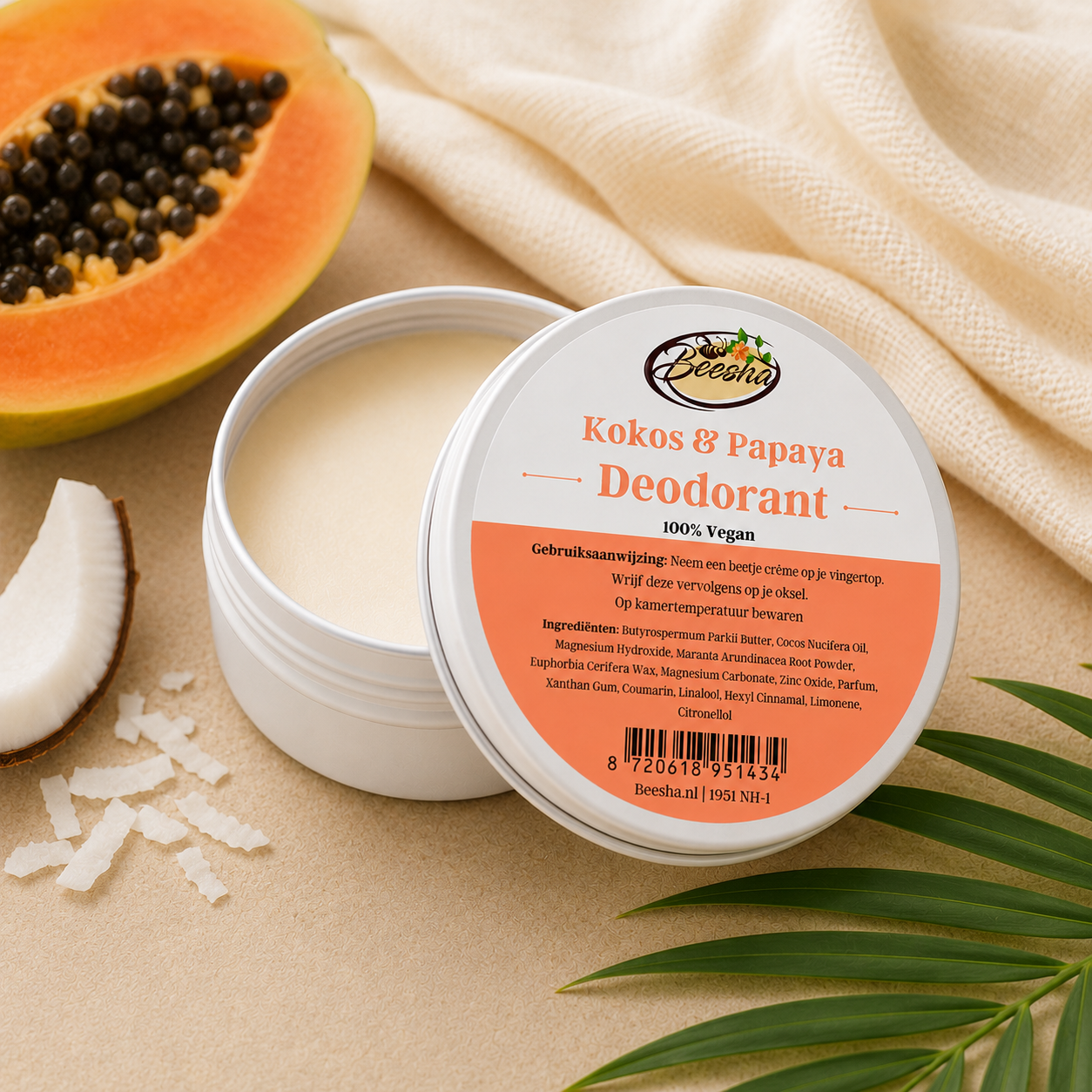 Deodorant - Kokos & Papaya