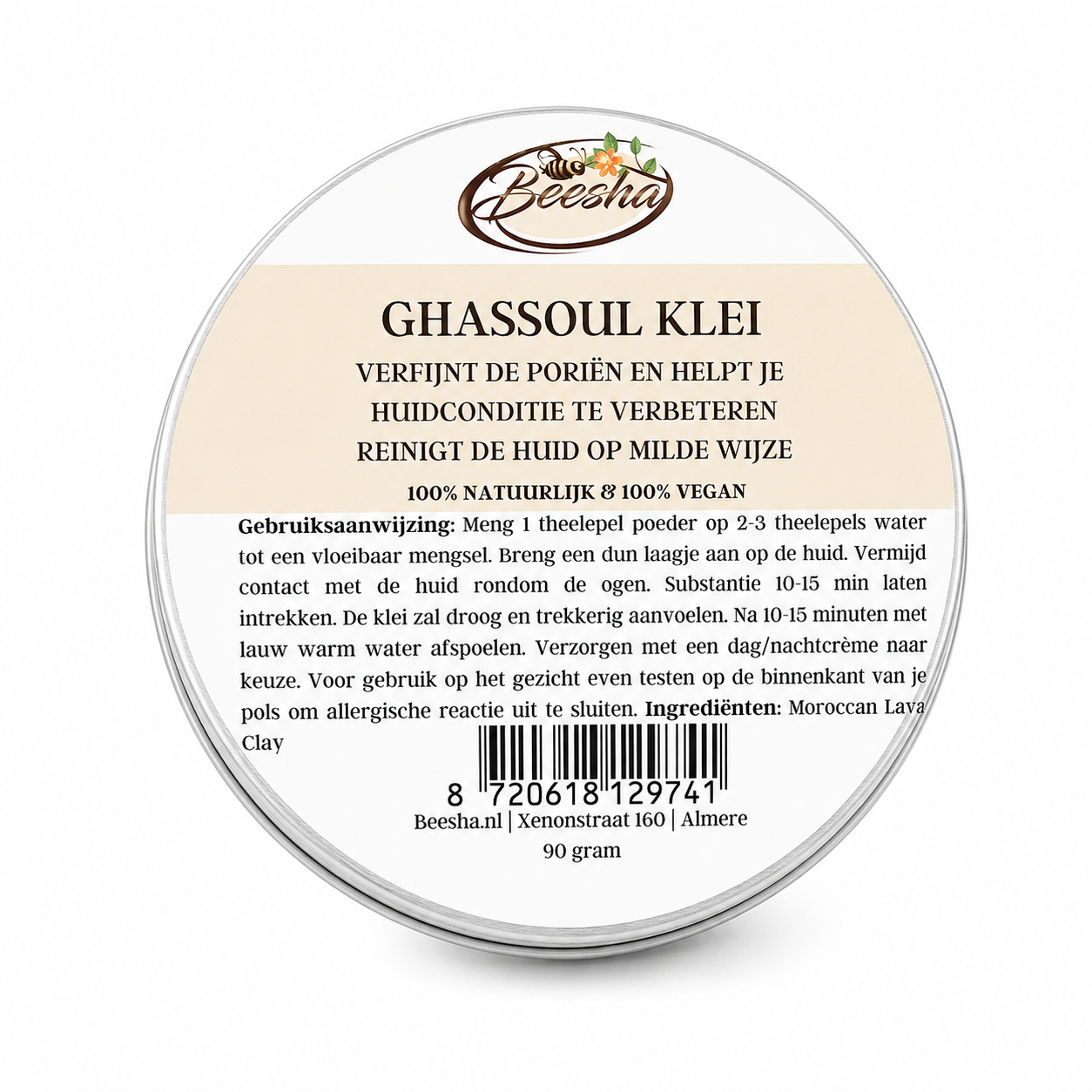 Kleimasker - Ghassoul Klei
