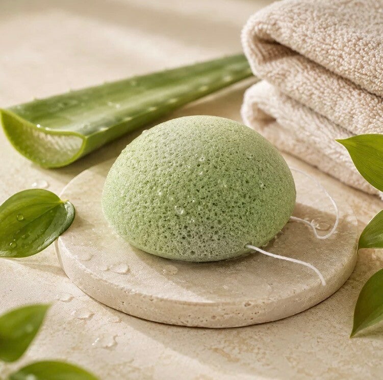 Konjac spons - Aloe Vera
