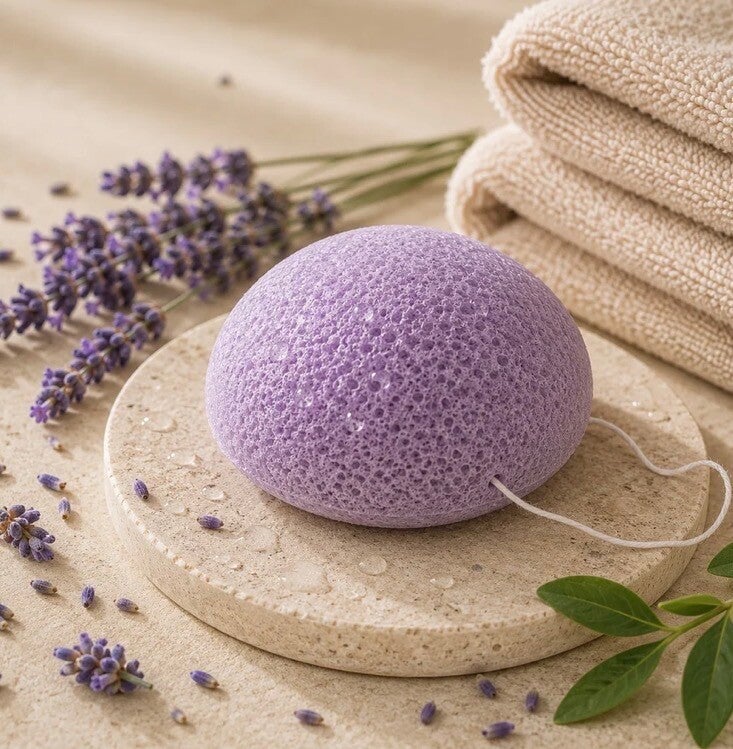 Konjac spons - Lavendel