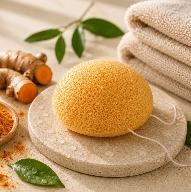 Konjac spons - Turmeric