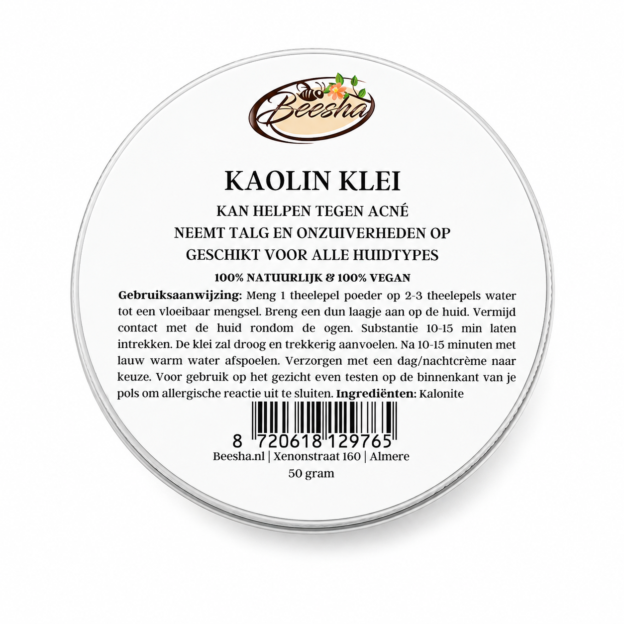 Kleimasker - White Kaolin