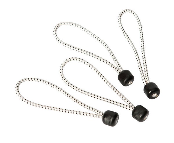 Bo-Camp - Elastische spanner - Met knop - 4 Stuks - 4113590