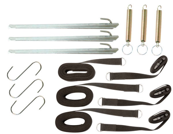 Bo-Camp - Stormlijn set - Universeel - 3 Stuks van 5 Meter - 4163764