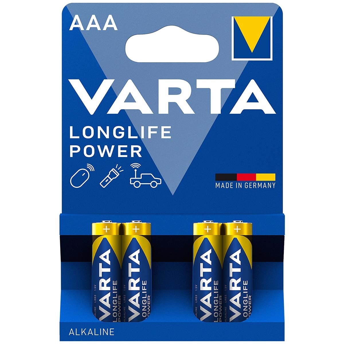 Varta - Batterijen - AAA Micro - High Energy Alkaline - 4 Stuks - 5919212