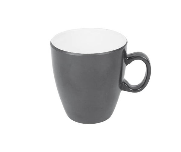 Bo-Camp - Mok - 100% Melamine - Ø 7,5x8,5 cm - Two-tone grijs - 6181146
