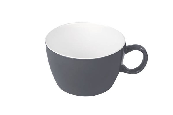 Bo-Camp - Soepkom - 100% Melamine - Ø 10,5 cm - Two-tone grijs - 6181151