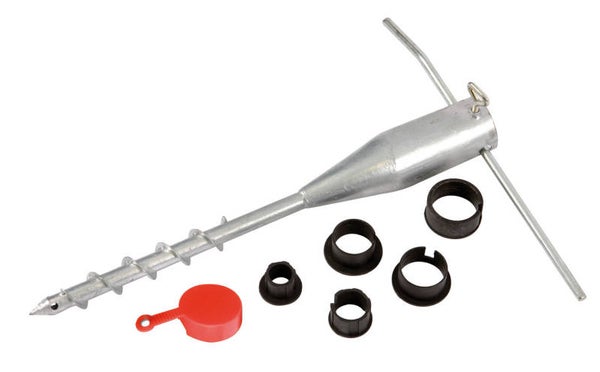 Bo-Camp - Parasol grondboor - Ø 25/63 mm - Verzinkt - 7202716