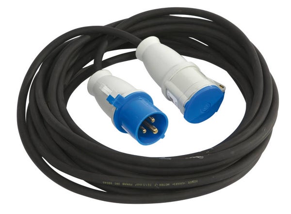 Vechline Verloopkabel - CEE-CEE Contra - 3-Polig - 10 Meter - 1101121