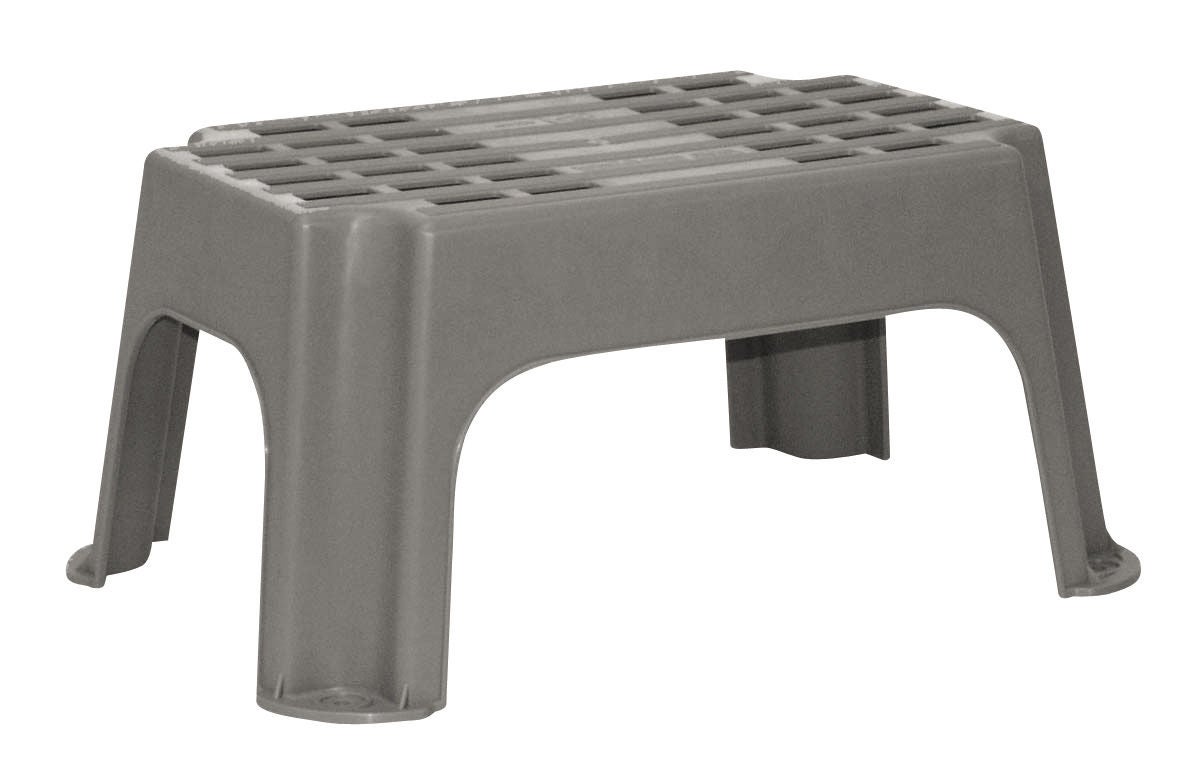 Opstapje - Kunststof - 50x35x24 cm - Antraciet - 5314963