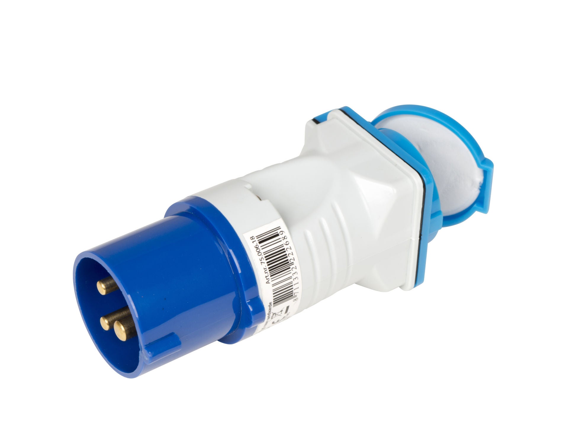 Verloopstekker - CEE - 3-Polig - 8518320