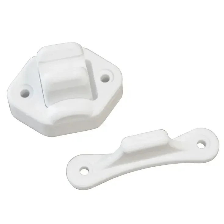 Fjord - Deurvanger 2-delig Beweegbaar Wit 9mm - 404007B