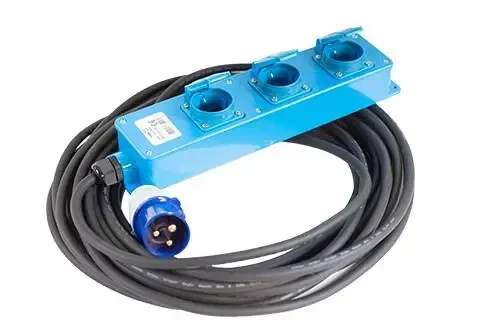 Vechline - Verloopkabel CEE - Tent-/Vouwwagen - 3 x 1.5mm² 15m - TXB01-D/GP51