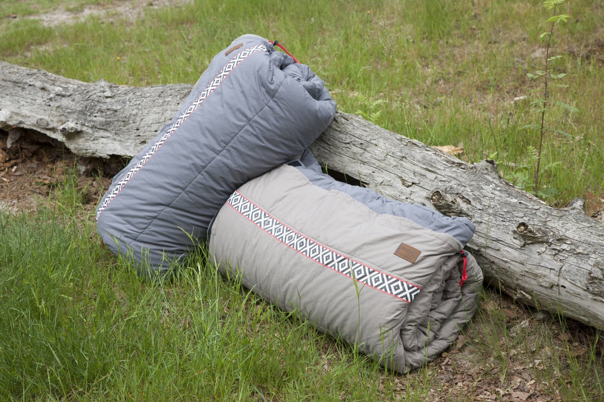 Draagbare Wollen Slaapzak voor Volwassenen - Reizen, Warm, Outdoor