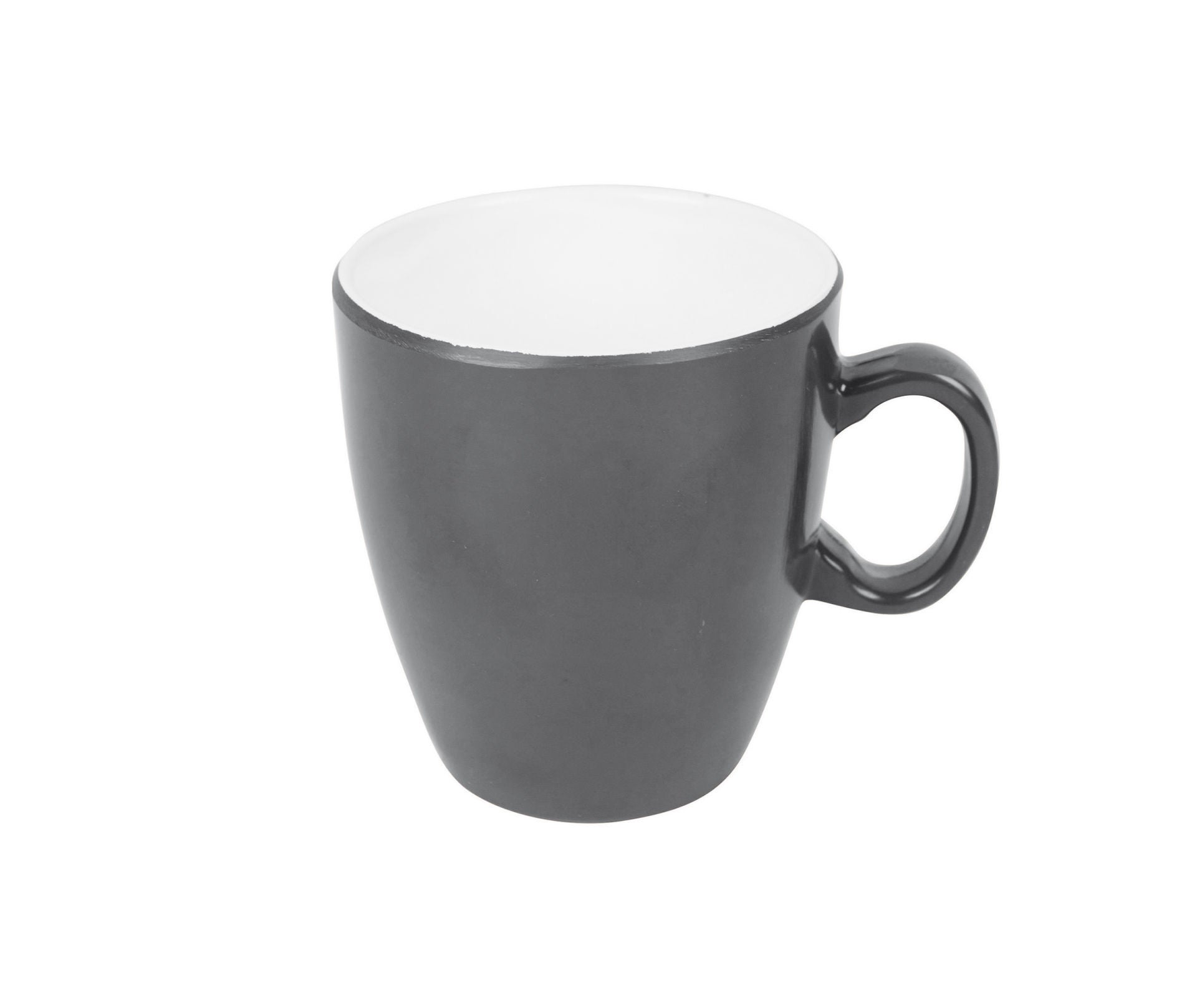 Bo-Camp - Mok - 100% Melamine - Ø 7,5x8,5 cm - Two-tone grijs - 6181146