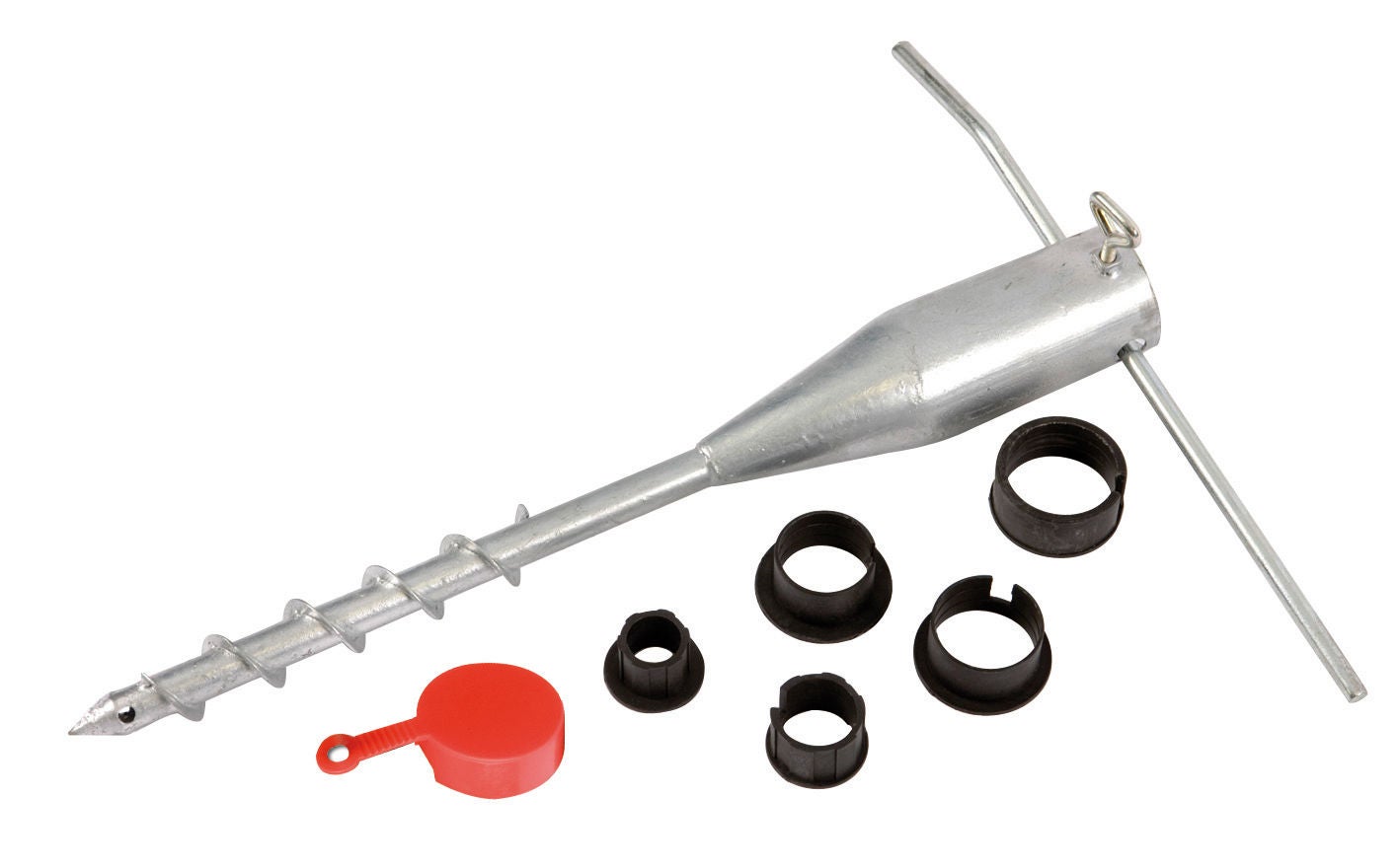 Bo-Camp - Parasol grondboor - Ø 25/63 mm - Verzinkt - 7202716