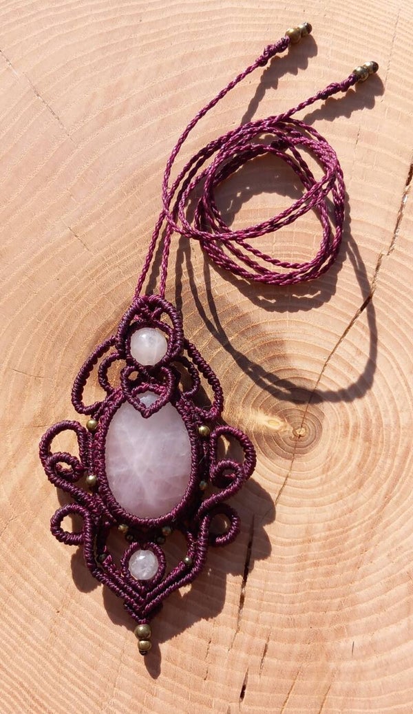 Enlacement - quartz rose 💓