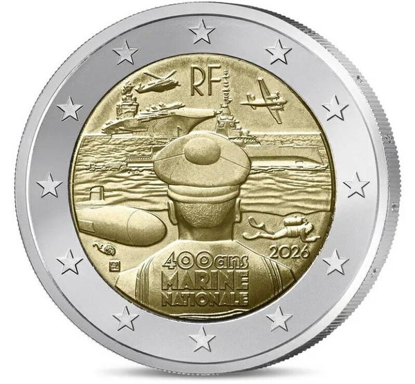 2026 - 2 euro CC "Franse Marine" (UNC)