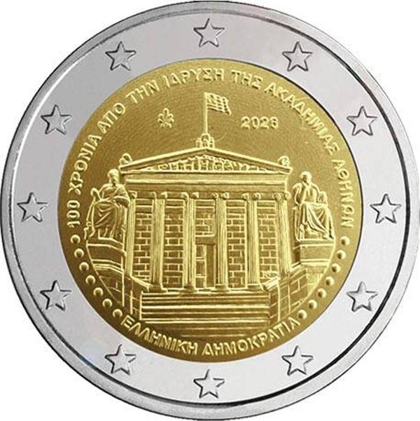 2026 - 2 euro CC "Academie van Athene" (UNC)