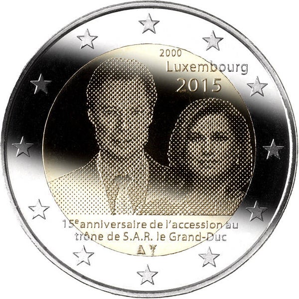 2015 - 2 euro CC "Troonsbestijging Henri" (UNC)