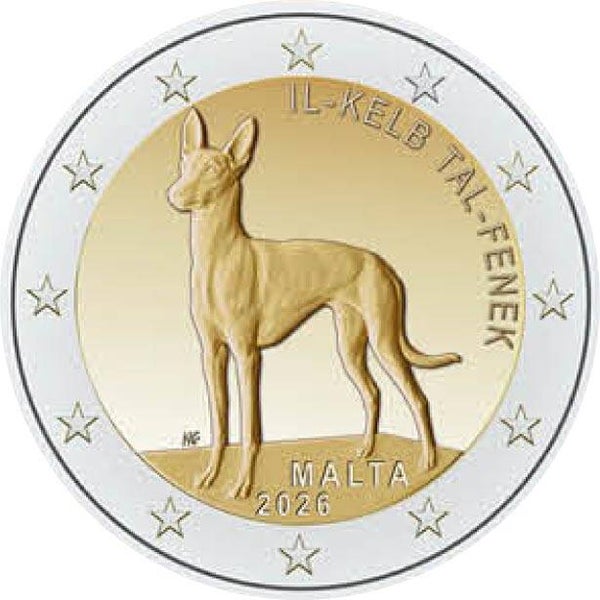 2026 - 2 euro CC "Faraohond" (UNC)