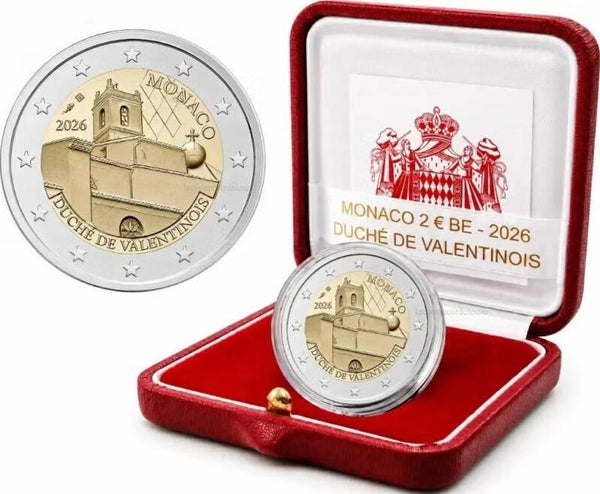 2026 - 2 euro CC "Valentinois" (Proof)